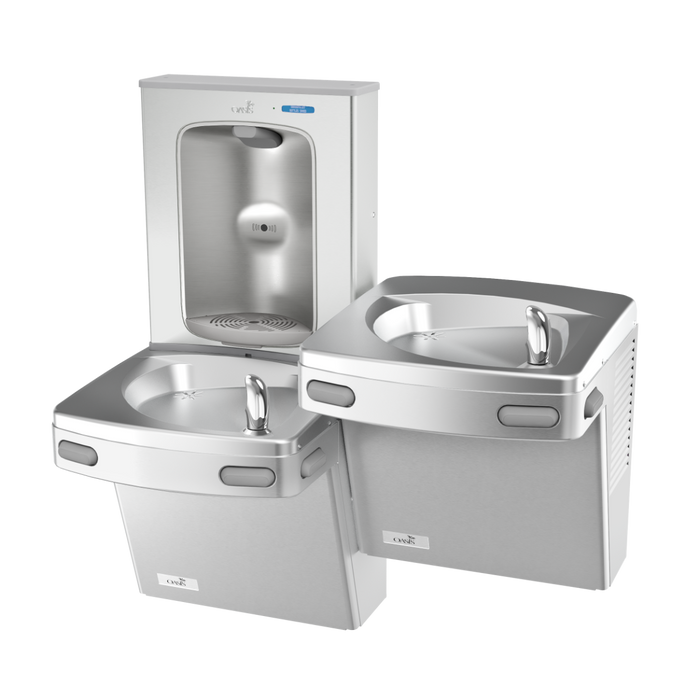 Oasis PG8EBFSL Bi-Level VersaCooler II with Vandal Resistant Brass Bubbler and Electronic Bottle – Refrigerated