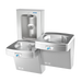 Oasis PG8EBFSLTT bi-level touchless station, Stainless Steel
