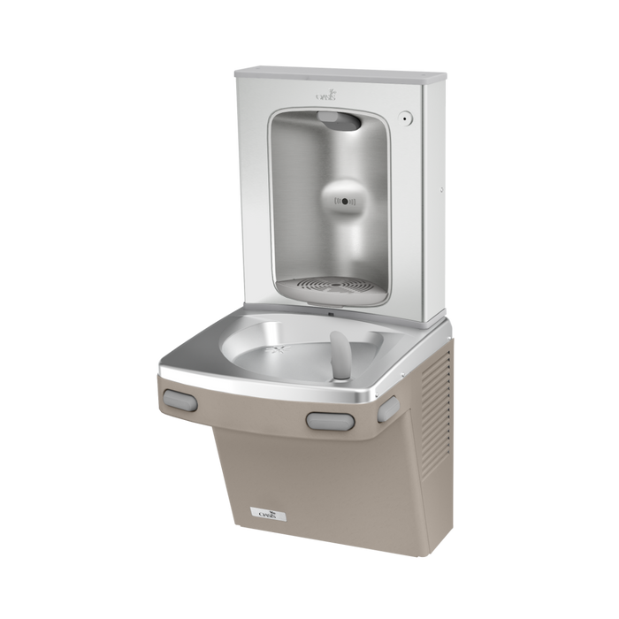 Oasis PGFSBF VersaCooler II with Filtered Mechanical Bottle Filler, Stainless Steel Alcove – Non-Refrigerated