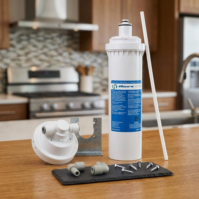 Haws 6480 – Drinking Fountain & Bottle Filling Station Filtration Kit, 3,000 gal - The Fountain Direct