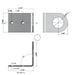 NW Showers 316L Marine Grade Stainless Steel Outdoor Soap, Shampoo & Body Wash Dispenser Bracket - The Fountain Direct