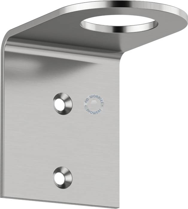 NW Showers 316L Marine Grade Stainless Steel Outdoor Soap, Shampoo & Body Wash Dispenser Bracket