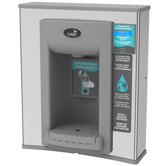 Oasis PWFEBF Filtered VersaFiller Retrofit Kit – Add a Filtered Touchless Bottle Filler to Your Fountain