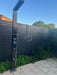 NW Showers Reno Black ADA 316L Marine Grade Stainless Steel Outdoor Pool Shower Rinse Of Shower - The Fountain Direct