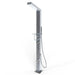 NW Showers Reno Silver ADA 316L Marine Grade Stainless Steel Outdoor Pool Shower Rinse-Off Shower - The Fountain Direct