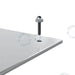NW Showers Reno Silver ADA 316L Marine Grade Stainless Steel Outdoor Pool Shower Rinse-Off Shower - The Fountain Direct