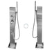Rio 316L Marine Grade Stainless Steel Outdoor Wash Station with Hose Bib and Hand Shower - The Fountain Direct 