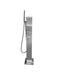NW Showers Rio 316L Marine Grade Stainless Steel Outdoor Wash Station with Hose Bib and Hand Shower - The Fountain Direct