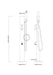 NW Showers Rio 316L Marine Grade Stainless Steel Outdoor Wash Station with Hose Bib and Hand Shower - The Fountain Direct