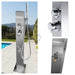 Rio 316L Marine Grade Stainless Steel Outdoor Wash Station with Hose Bib and Hand Shower - The Fountain Direct 