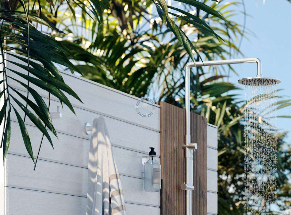 NW Showers Set of 2 Outdoor Towel & Robe Hooks – 316L Marine Grade Stainless Steel - The Fountain Direct