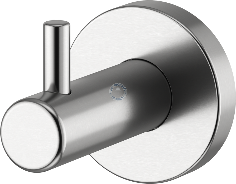 NW Showers Set of 2 Outdoor Towel & Robe Hooks – 316L Marine Grade Stainless Steel