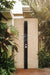 Toorak Black 316L Outdoor Waterfall Pool Shower Rinse-Off Shower - The Fountain Direct 