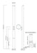 No Worries Showers Toorak Black 316L Outdoor Waterfall Pool Shower Rinse-Off Shower - The Fountain Direct