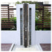 NW Showers Windsor Black ADA 316L Stainless Steel Pool Shower – Premium Outdoor Comfort - The Fountain Direct