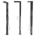 NW Showers Windsor Black ADA 316L Stainless Steel Pool Shower – Premium Outdoor Comfort - The Fountain Direct