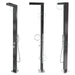 Windsor Black ADA 316L Stainless Steel Pool Shower – Premium Outdoor Comfort - The Fountain Direct 