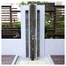 Windsor Black ADA 316L Stainless Steel Pool Shower – Premium Outdoor Comfort - The Fountain Direct 