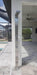 NW Showers Windsor Silver Pool Shower with Handheld, Foot Wash & Rainfall Head - The Fountain Direct